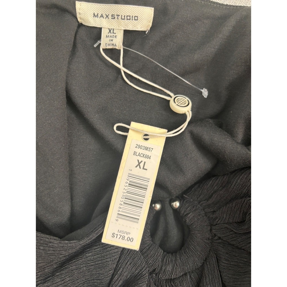 Max Studio Textured Off-Shoulder Dress – Size XL NWT MSRP $178 - Picture 2 of 9